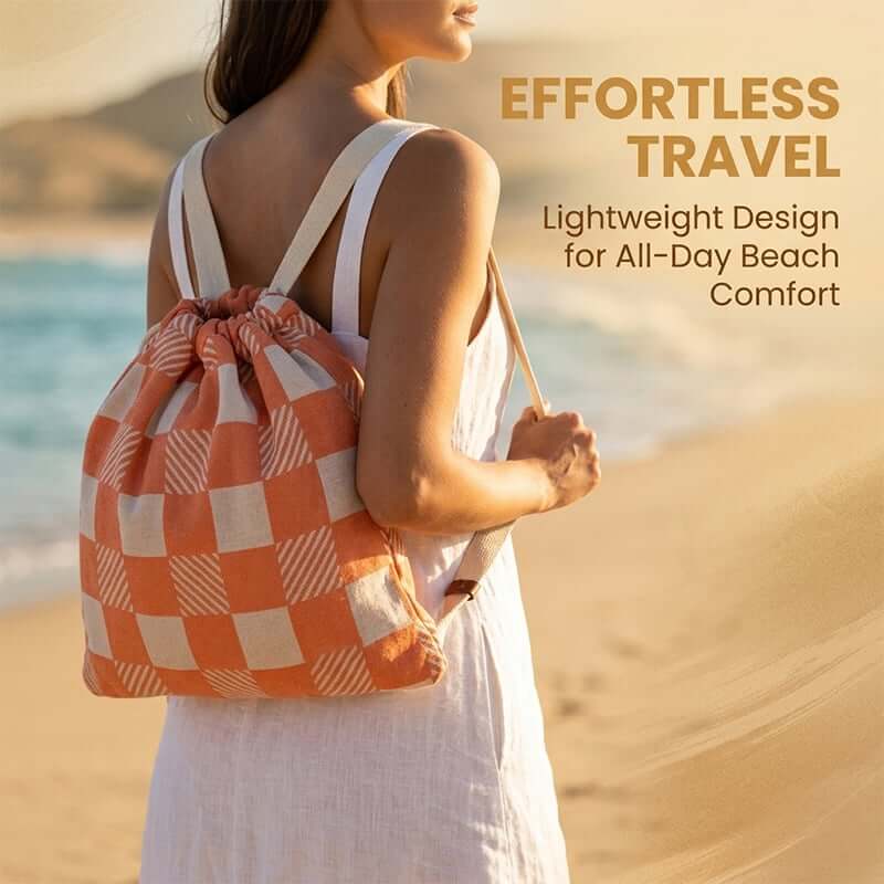 Convertible Beach Towel Bag | Carry Less, Enjoy More | 50% OFF Now