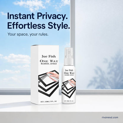One-Way Mirror Privacy Spray | Daytime Privacy Made Easy | 50% OFF Now