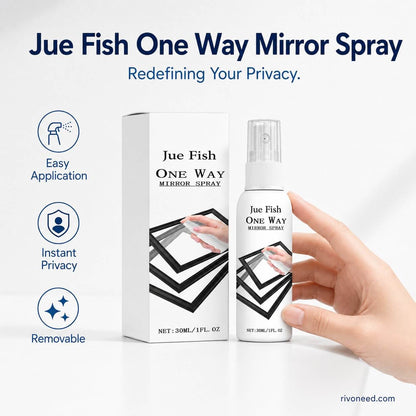 One-Way Mirror Privacy Spray | Daytime Privacy Made Easy | 50% OFF Now