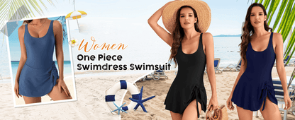 Tummy Control Swim Dress | Confident Summer Beach Style | 50% OFF Now