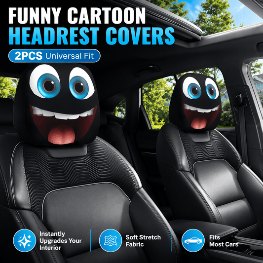 Funny Headrest Covers | Turn Heads Instantly | 50% OFF Now