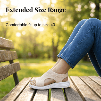 Women's Knit Platform Sandals | Walk Comfortably All Summer | 50% OFF Now