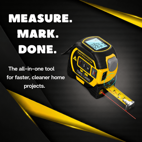 3-in-1 Laser Tape Measure