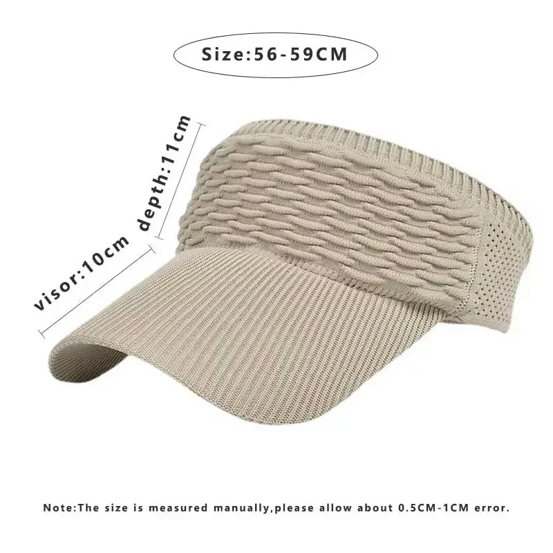 Women’s Ponytail Visor Hat | Stylish Sun Protection Outdoors | 50% OFF Now