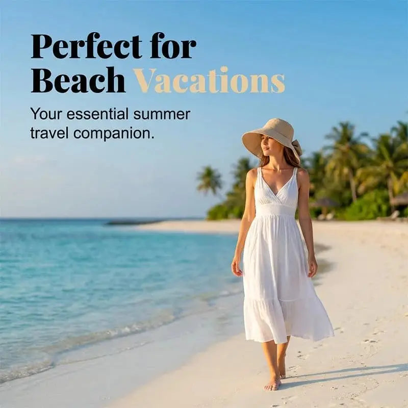 Wide Brim Sun Hat | Stylish Sun Protection All Summer | 50% OFF Now