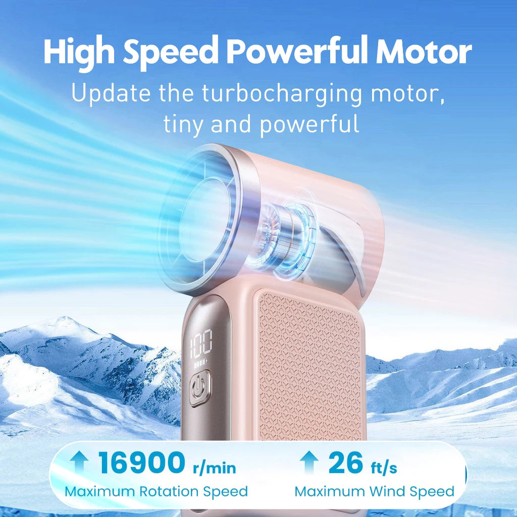 Mini Handheld Fan | Instant Cooling Anywhere | 50% OFF Now
