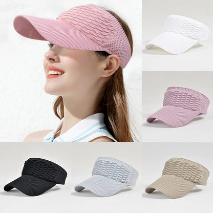 Women’s Ponytail Visor Hat | Stylish Sun Protection Outdoors | 50% OFF Now