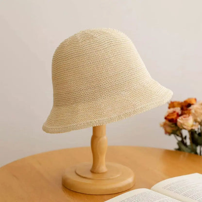 Women's Woven Bucket Hat | Stylish Sun Protection On The Go | 50% OFF Now