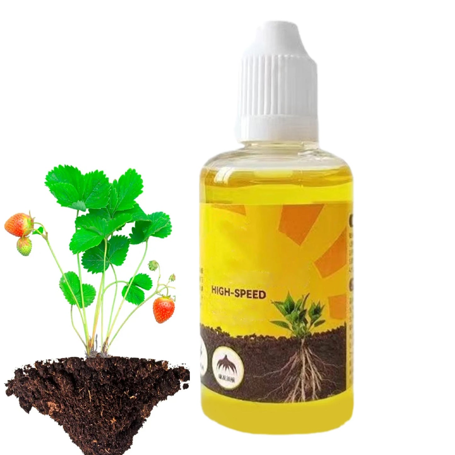 Plant Root Booster Liquid | Stronger Roots, Healthier Plants | 50% OFF Now