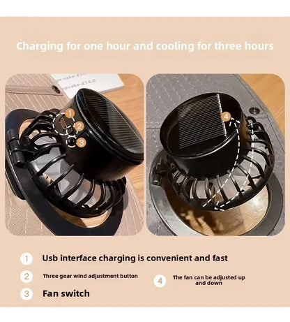 Solar Fan Hat | Stay Cool Outdoors | 50% OFF Now