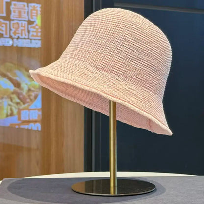 Women's Woven Bucket Hat | Stylish Sun Protection On The Go | 50% OFF Now