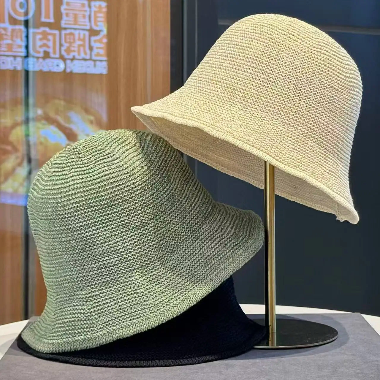 Women's Woven Bucket Hat | Stylish Sun Protection On The Go | 50% OFF Now