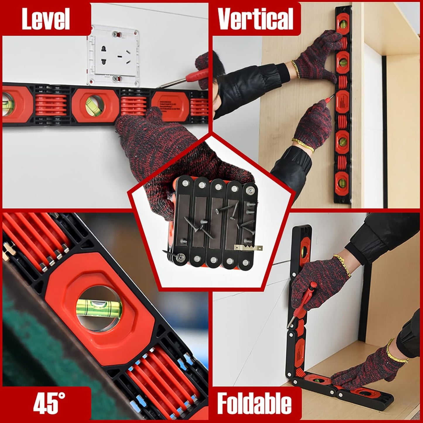 Foldable Multi-Function Level
