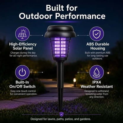 Solar Mosquito Light | Mosquito-Free Evenings | SAVE 55% NOW