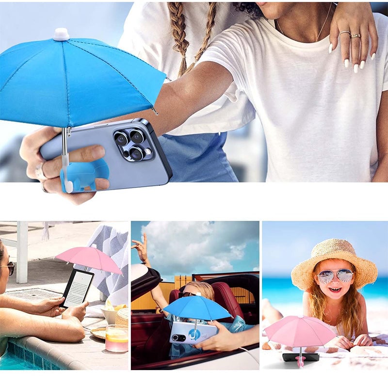 Phone Umbrella Stand | Enjoy Better Phone Use Outdoors | 50% OFF Now