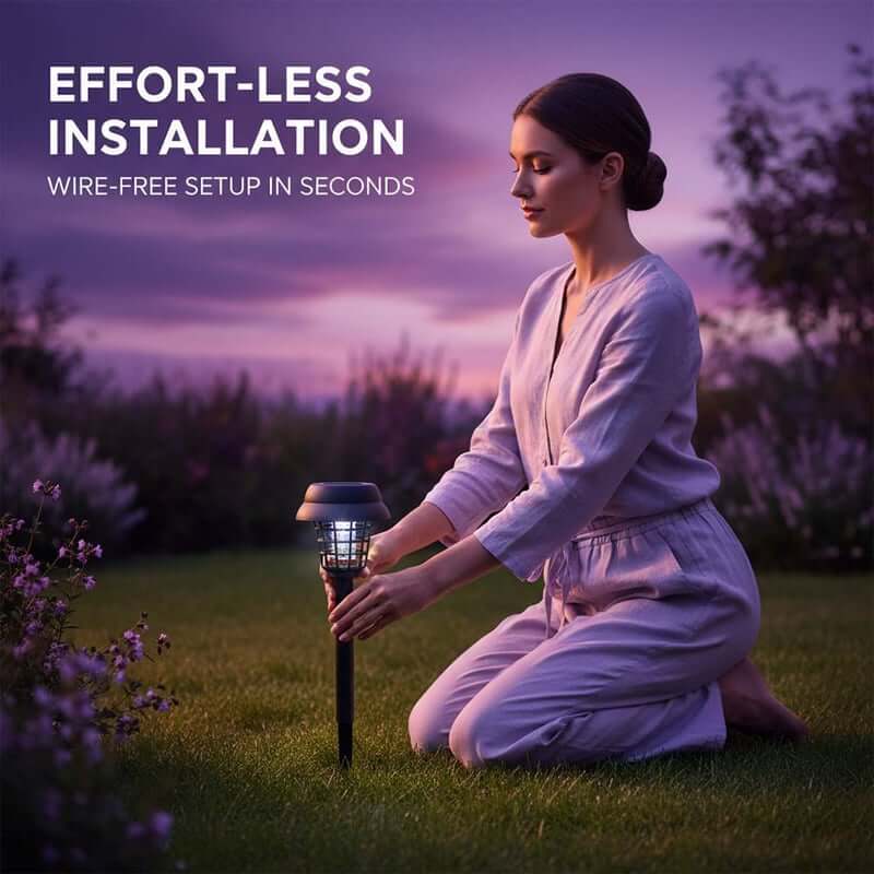 Solar Mosquito Light | Mosquito-Free Evenings | SAVE 55% NOW
